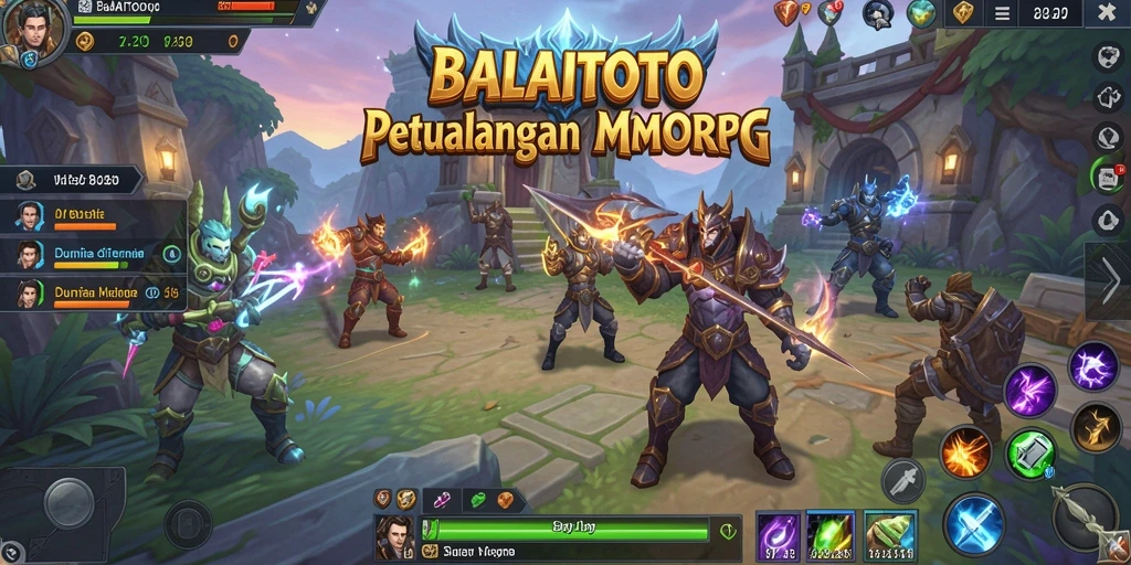 Tampilan gameplay menarik di dunia fantasi BALAITOTO