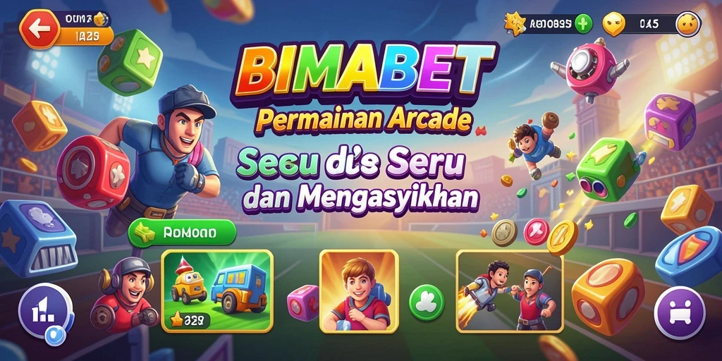 Screenshot gameplay BIMABET yang menunjukkan keseruan permainan Arcade.