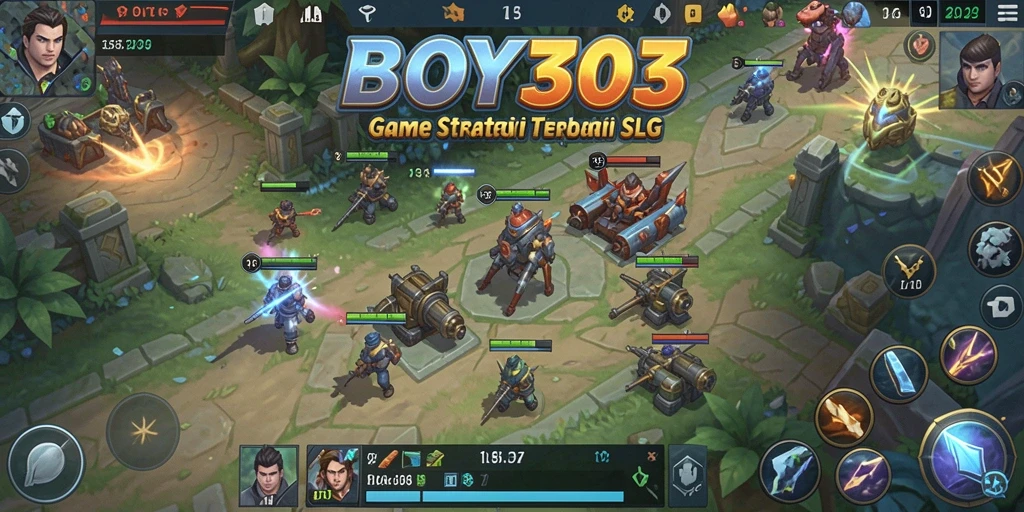 Tampilan menarik dari gameplay strategis BOY303.