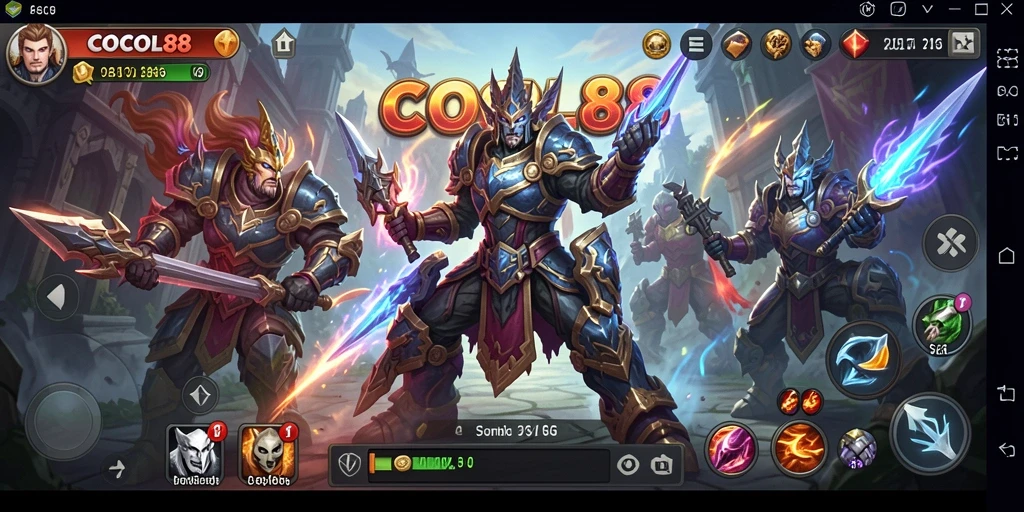 Gameplay menarik COCOL88 dengan strategi SLG yang mendebarkan.