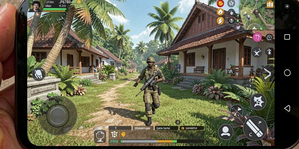 Tampilan gameplay JP6789 yang penuh warna dan menyenangkan.
