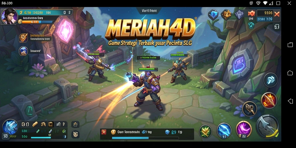 Tampilan gameplay MERIAH4D yang mendebarkan dan penuh strategi!