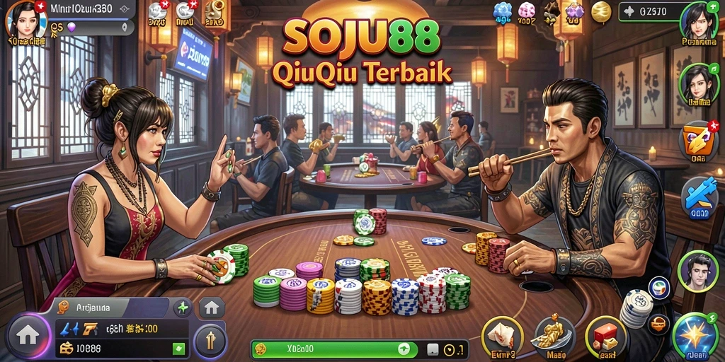 Tampilan gameplay menarik dari SOJU88 yang menggoda pemain.