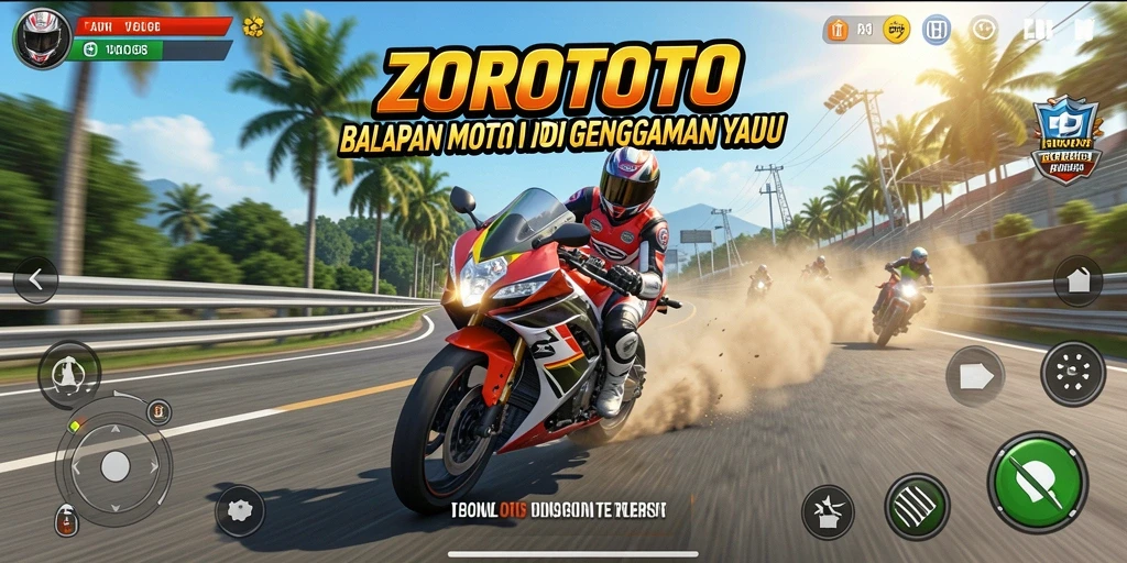 Tampilan gameplay ZOROTOTO yang seru dan menegangkan.